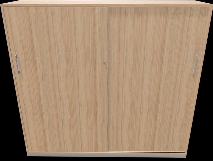 Actual product image Narbutas Choice sliding door cabinet (160 x 40 x 146.5 cm)
