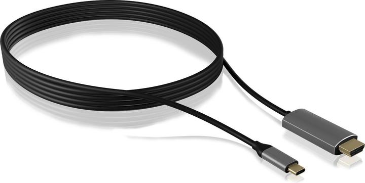 Produktbild Icy Box IB-CB020-C, USB 3.1 C - HDMI, HDCP 2.2 (1.80 m, HDMI)
