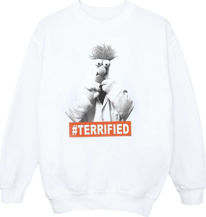 Disney The Muppets Beaker Terrified Sweatshirt (L)