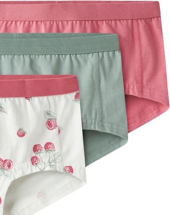 Immagine prodotto Name it Girls Hipster Himbeeren (122, 128, confezione da 3)