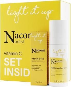Immagine prodotto NoName NACOMI SET Next Lvl Tonico alla vitamina C 100ml + Siero 30ml (Set per la cura del viso)