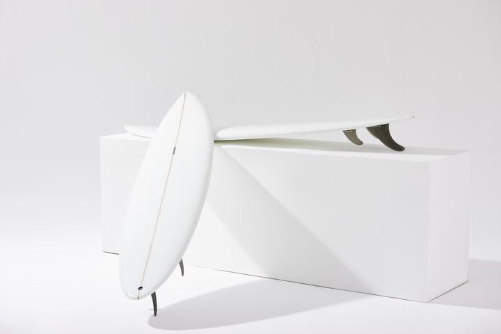 Image du produit Olaian Planche de surf mi-longue 6'8" - 900 blanc (6'8")