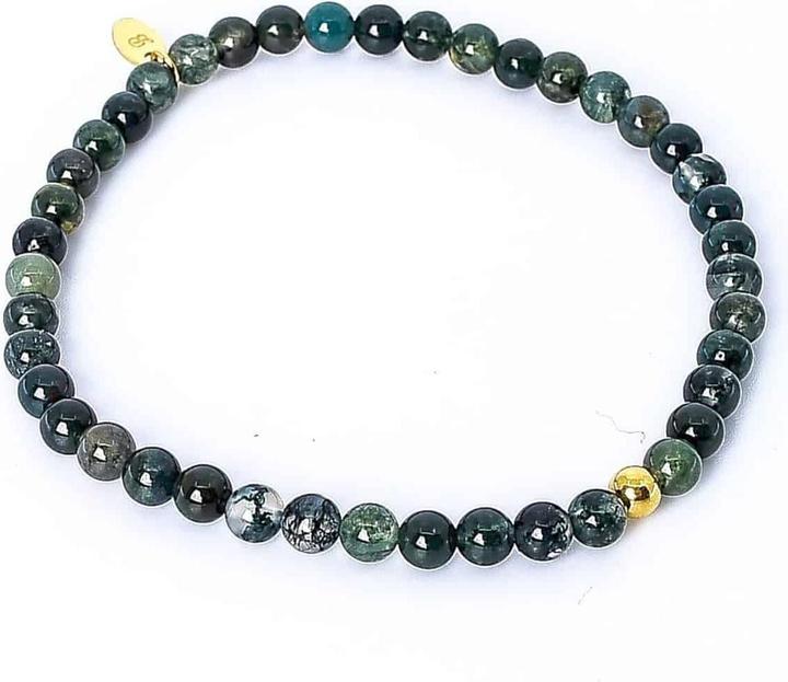 Immagine prodotto Balibay Moena (18 cm, Argento 925, Agata muschiata, Pietra preziosa, Agata)