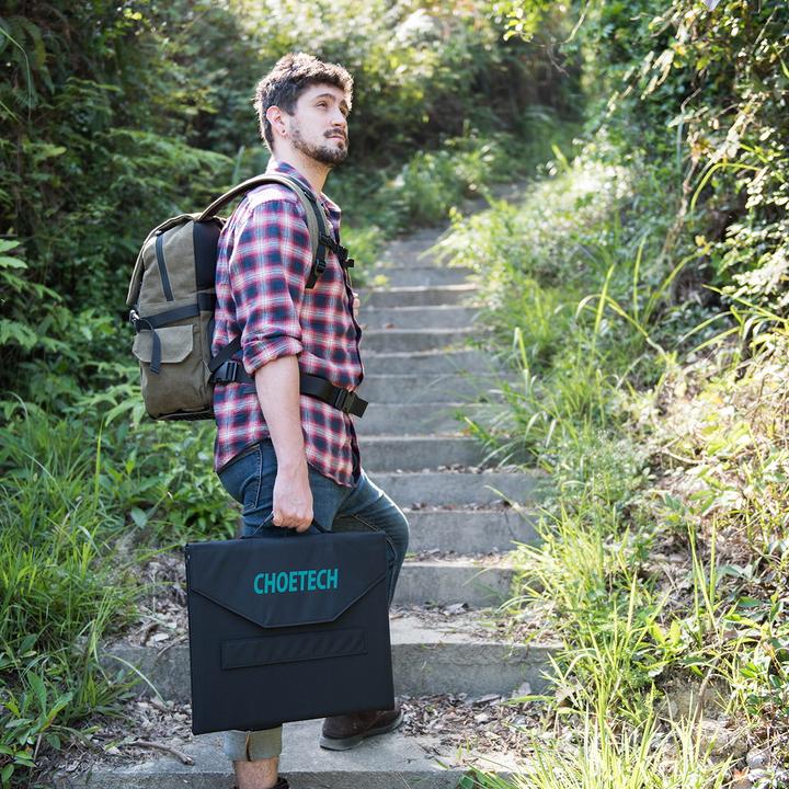 Actual product image Choetech solar charger (80 W, 3.90 kg)
