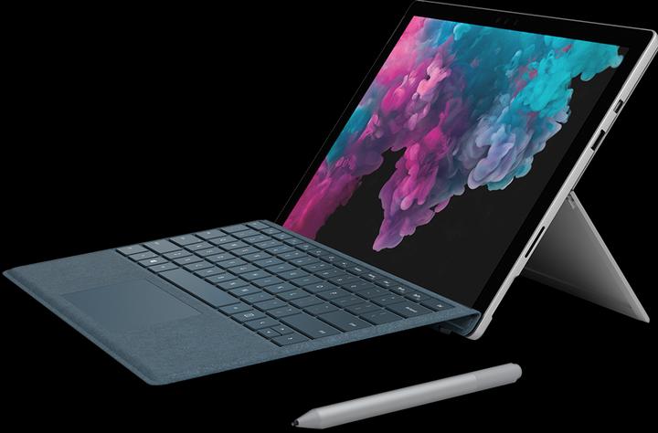 Actual product image Microsoft Surface Pro 6 (12.30", Intel Core i5-8250U, 8 GB, 256 GB, CH)