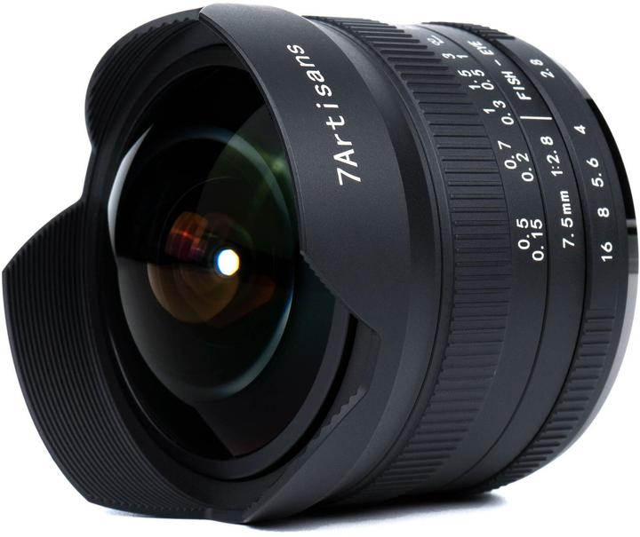 Productafbeelding 7artisans Vaste brandpuntsafstand 7,5 mm F2,8 Fisheye Mark II (Nikon Z, APS-C / DX)