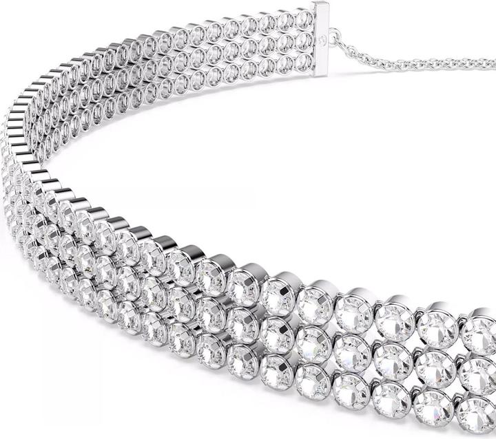 Immagine prodotto Swarovski Matrix Tennis Choker Rundschliff Weiss (Metallo Swarovski)
