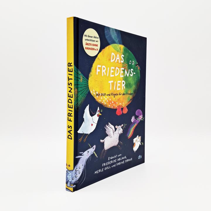 Actual product image Das Friedenstier – Mit Stift und Flügeln für den Frieden (German, Sabine Wreath, Merle Goll, Friederike Ablang, 2025)