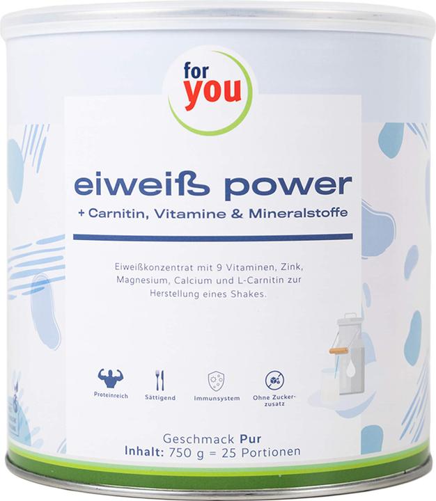 Produktbild For You eiweiss power Pur (1 Stk.)