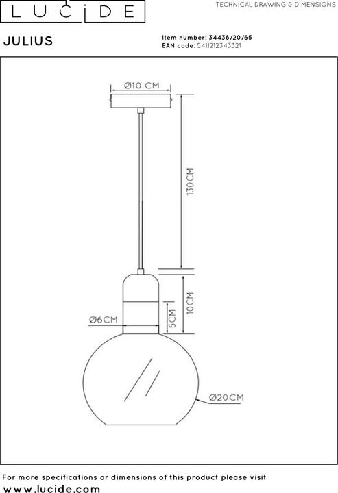 Produktbild Lucide Julius (E27)