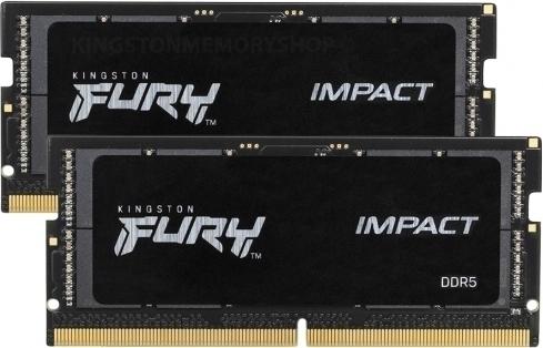 Productafbeelding Kingston FURY Impact (2 x 16GB, 5600 MHz, DDR5 RAM, SO-DIMM)