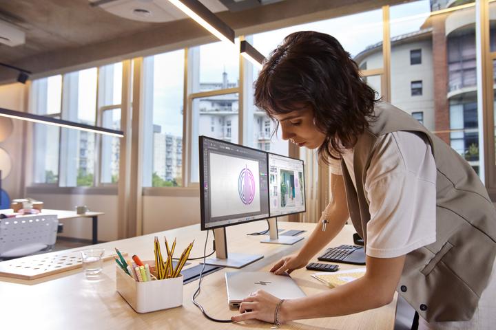 Produktbild HP 727pu Docking Display (2560 x 1440 Pixel, 27")