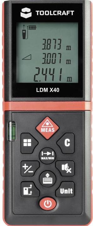 Toolcraft LDM X40 (40 m, 650 nm)