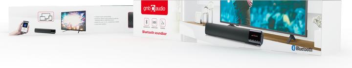 Image du produit Gembird SPK-BT-BAR400-01 (4 h, Fonctionnement sur batterie, Alimentation via port USB)