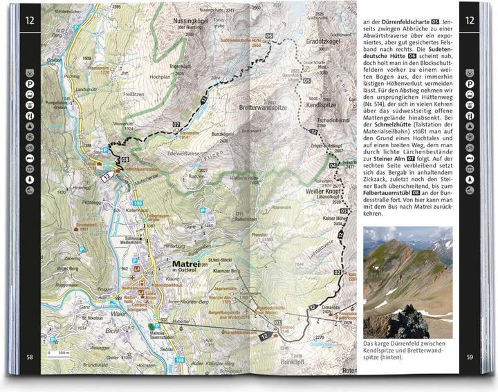 Produktbild Wanderführer 5620 Osttirol, Venediger- und Glocknergruppe, Defereggental, Lienzer (Deutsch, Kompass Reiseführer, 2022)