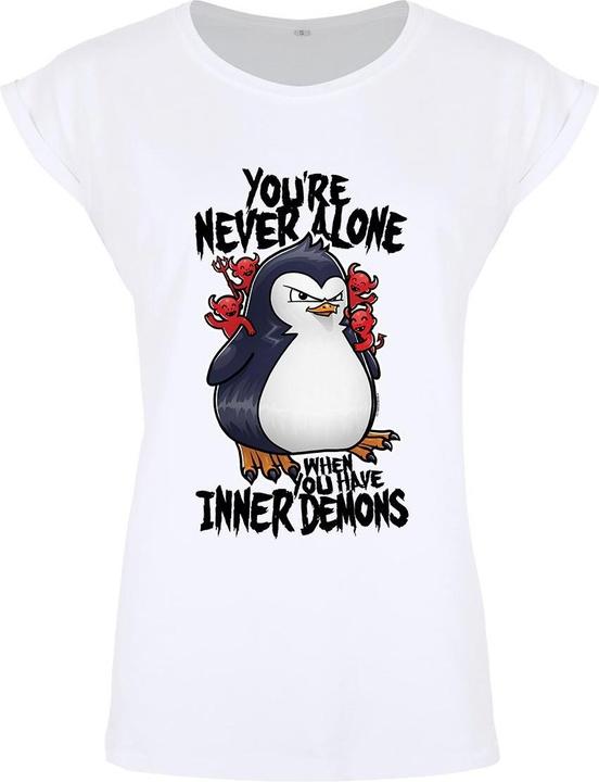 Psycho Penguin You're Never Alone When You Have Inner Demons TShirt (M)