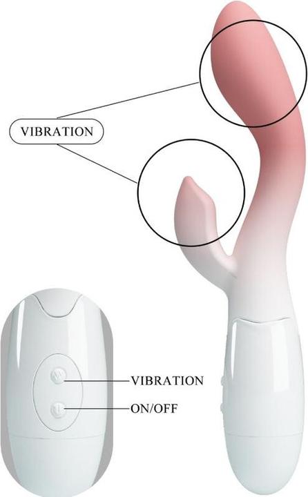 Produktbild Pretty Love - Brighty G-Spot Vibrator + Klitoris-Stimulator 30 Vibrationen Rosa
