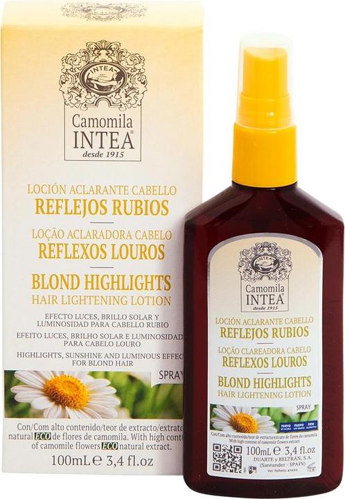 Actual product image Inteacosmetics CAMOMILA loción cabello reflejos rubios 100 ml (100 ml, Liquid shampoo)
