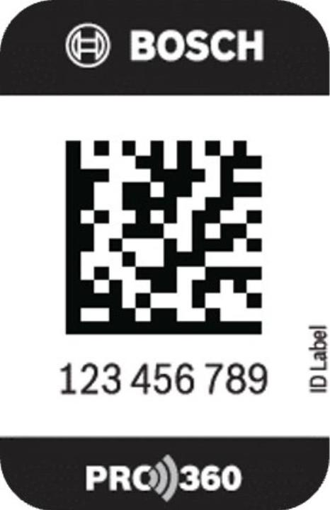 Immagine prodotto Bosch Professional Etichetta ID scatola di servizio piccola 50 | 1600A02C1K