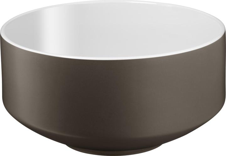 Produktbild WMF Salatschüssel Set mit Salatbesteck 32cm Moto Porzellan Edelstahl 18/10 poliert (26 cm, 3 x)