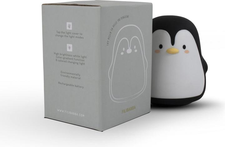 Actual product image Filibabba LED light - Pelle the Penguin
