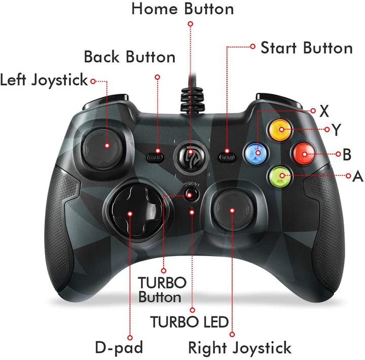 Image du produit EasySMX Esm-9100-cam (Android, PS3, Switch, Steam Machine, PC)