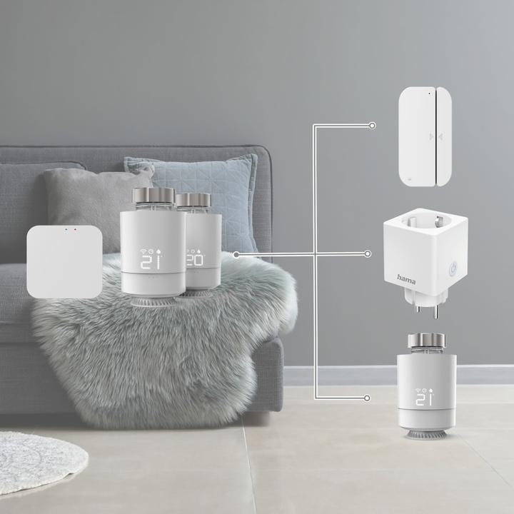 Image du produit Hama Contrôle intelligent du chauffage par WLAN