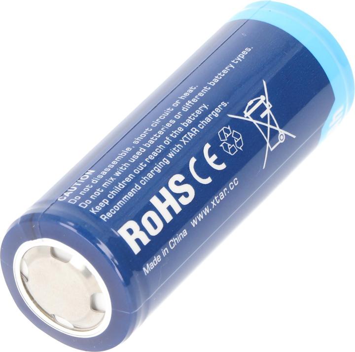 Actual product image Xtar Akku 26650 PCB geschützt, 26,5x68,2mm (1 pcs., 5200 mAh)