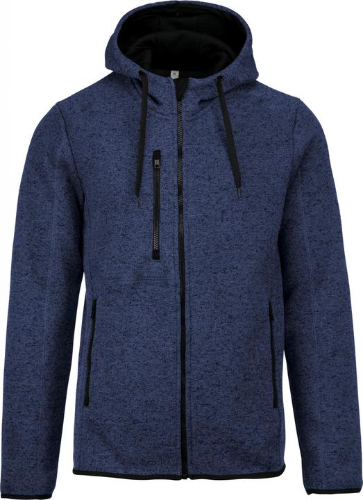 Immagine prodotto Proact Felpa a girocollo con cappuccio con zip screziato (4XL)