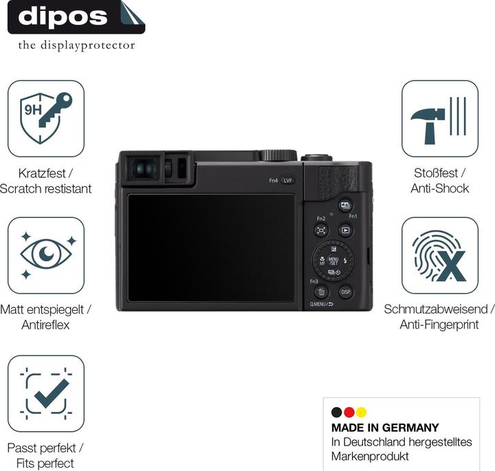 Actual product image Dipos Anti-Shock Screen Protector Matte (Screen protector)