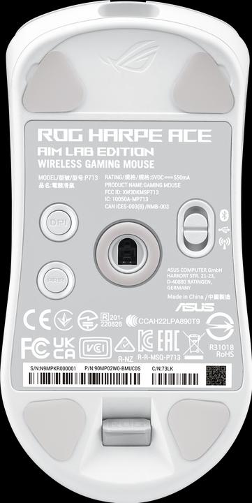 Image du produit ASUS ROG Harpe Ace Aim (Sans fil, Filaire)
