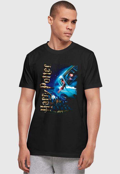 Immagine prodotto Absolute Cult Harry Potter - Maglietta Basic Harry sorride a Hogwarts - 114755 (L)