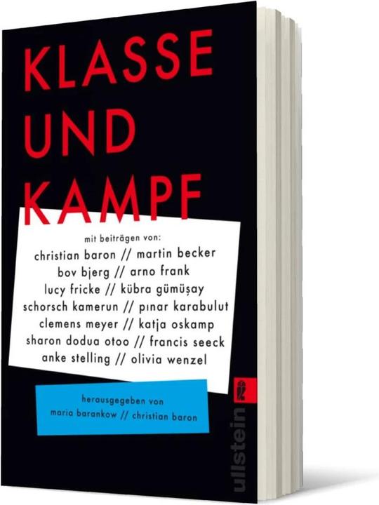 Produktbild Klasse und Kampf (Deutsch, Christian Baron, Maria Barankow, 2022)