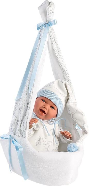 Produktbild Llorens Babypuppe mit Hängewiege