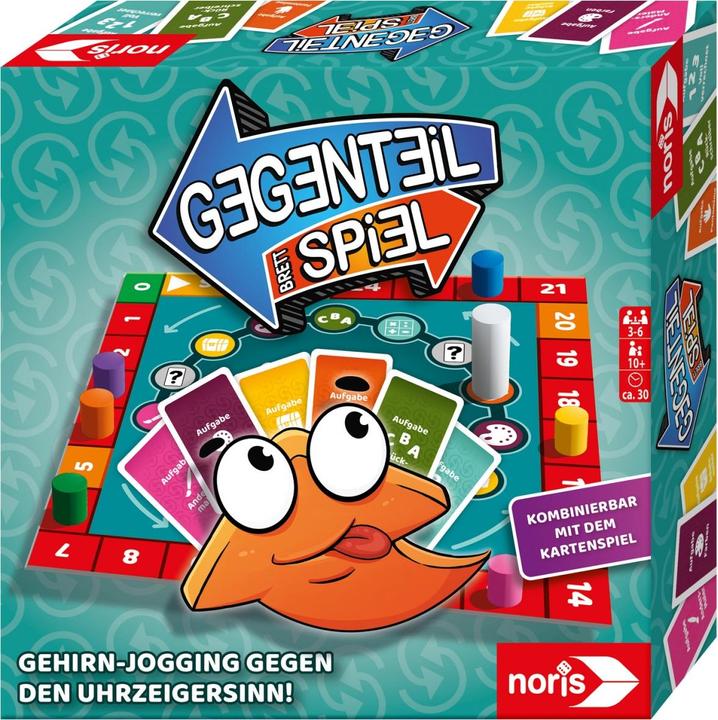 Actual product image Noris Opposite board game (German)