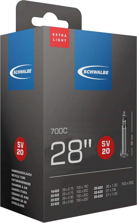 Produktbild Schwalbe Sv20 (Presta (SV), 28", 60 mm)