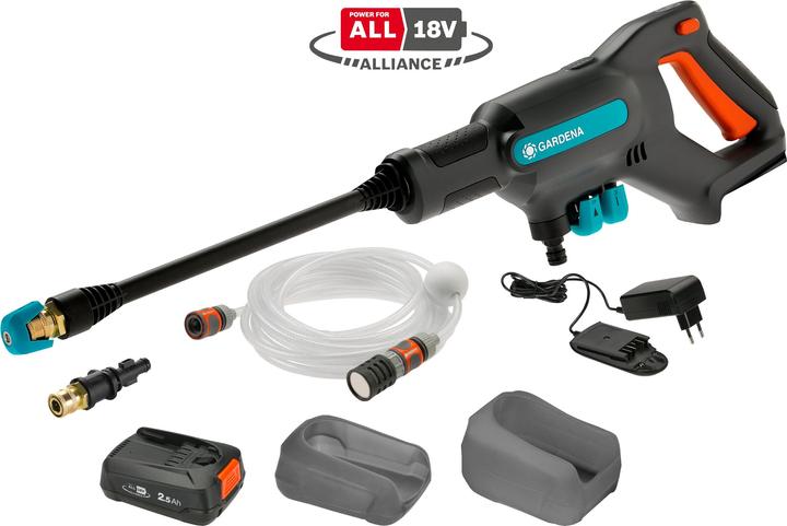 Actual product image Gardena AquaClean (Rechargeable battery operated)