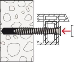 Actual product image Fischer Window frame scraper FFS 7.5x152 K (6) (6 pcs.)