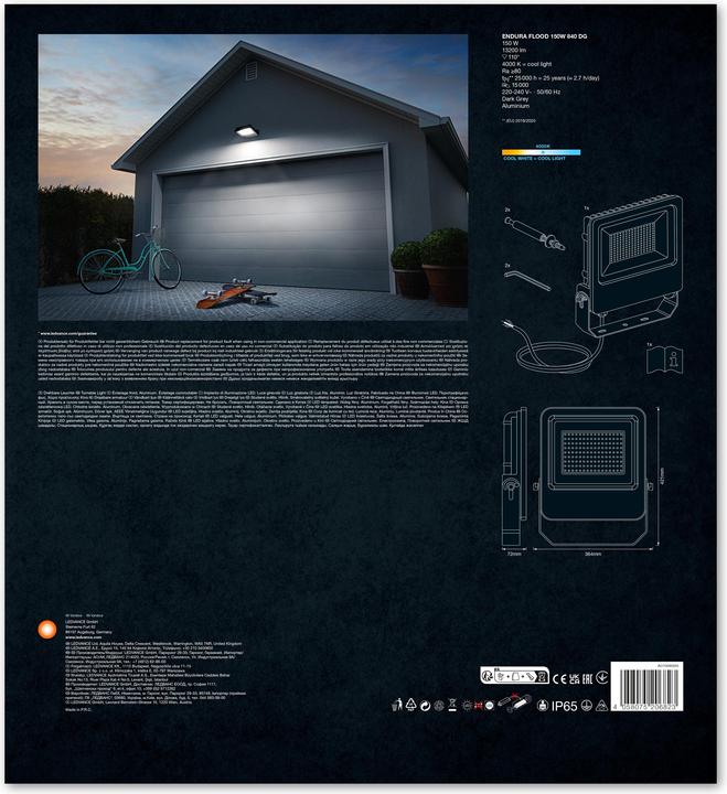 Immagine prodotto Ledvance Endura Flood (13200 lm, IP65)