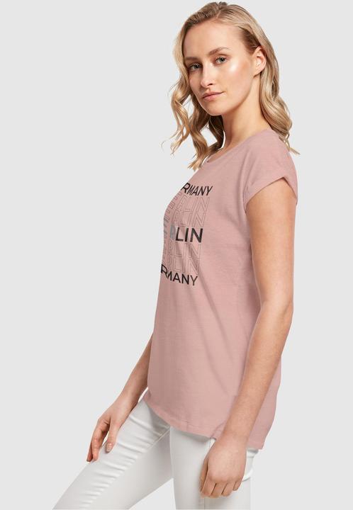 Actual product image Merchcode Ladies Berlin Extended Shoulder Tee - 112473 (S)