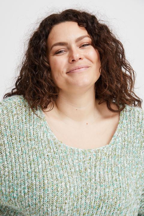 Produktbild Fransa Plus Size Selection - FPSPOTTA PU 1 - Pullover - 20612924 (S)