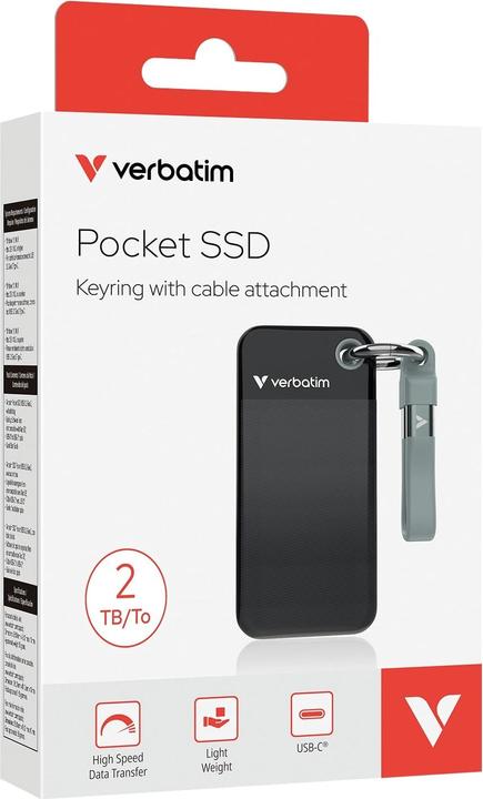 Actual product image Verbatim Pocket SSD (2000 GB)