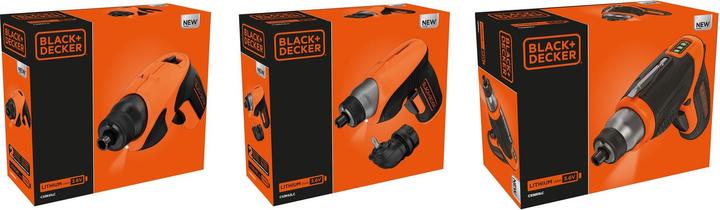 Actual product image Black & Decker 3.6 V 1.5 Ah LiIon CS3652LC (Rechargeable battery operated)