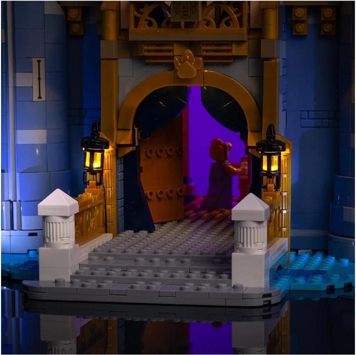 Actual product image Light my bricks LMB 2.0 LEGO® 43222# Disney Castle Light Kit