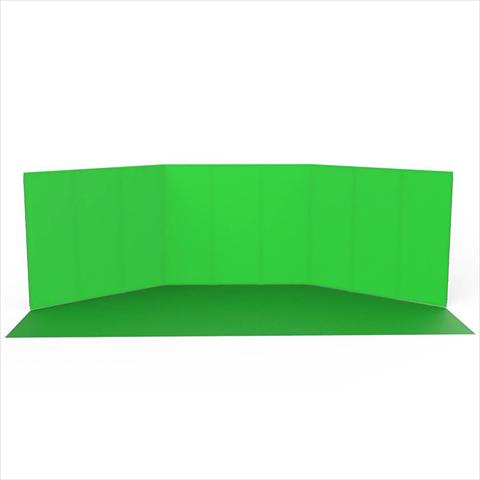 Produktbild Studioking Panorama Hintergrund Green Screen FSF-240900PT 240x900cm (900 cm, 240 cm)