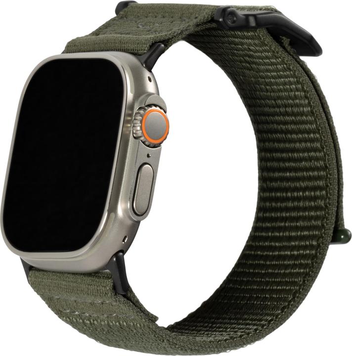 Produktbild UAG Active Strap - Apple Watch 45/44/42mm (45 mm, 44 mm, 42 mm, Edelstahl, starkes Nylon und starkes Nylon Weave Single)