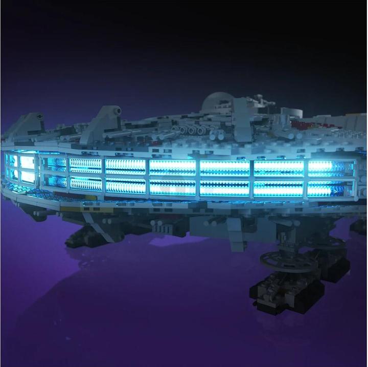 Actual product image Light my bricks LMB 2.0 LED light set for LEGO 75192 Star Wars UCS Millennium Falcon