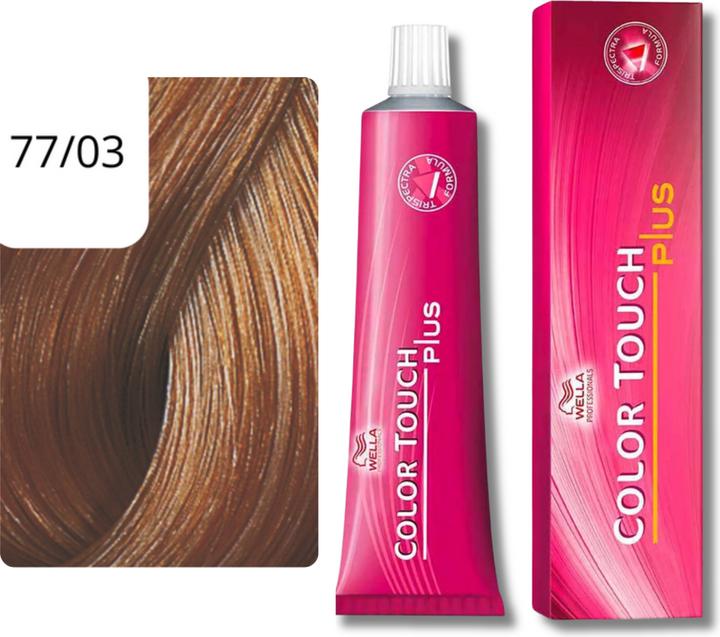 Produktbild Wella Color Touch Plus (77/03 mittelblond intensiv natur-gold)