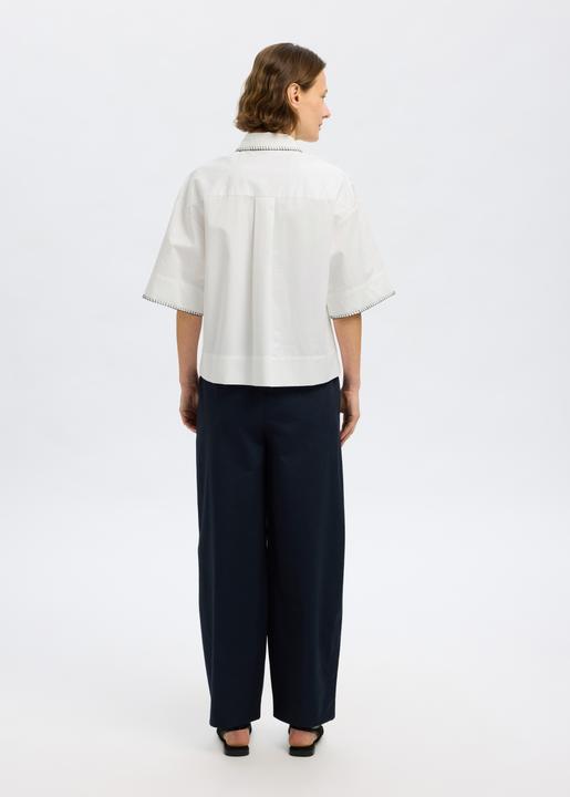 Immagine prodotto Selected Femme Kurzarm Crop-Bluse (36)