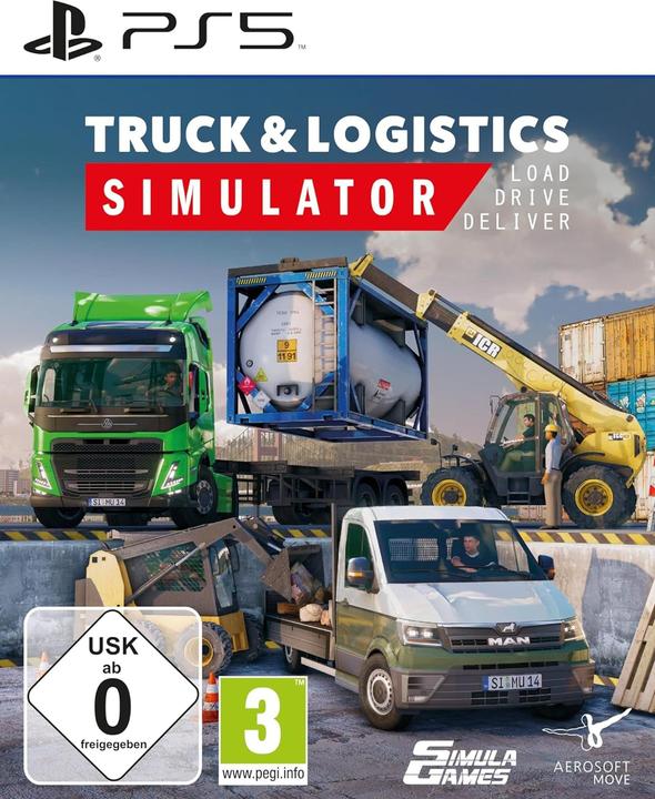 Immagine prodotto Aerosoft Simulatore di camion e logistica PS-5 (PS5, DE)